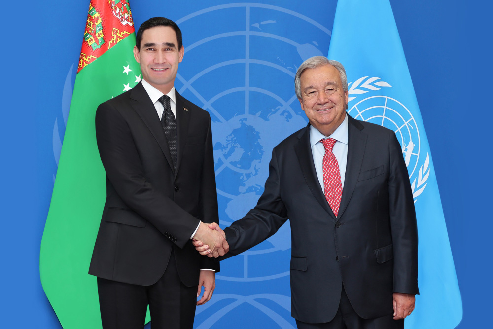 Președintele Turkmenistanului, <br> Serdar Berdymukhammedov